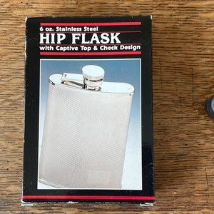 Hip flask- look cool and stay warm!